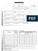 Profiling of Candidates: 1a First Name 1b. 1c Dd/Mm/Yyyy 1d: 1e Yyyy