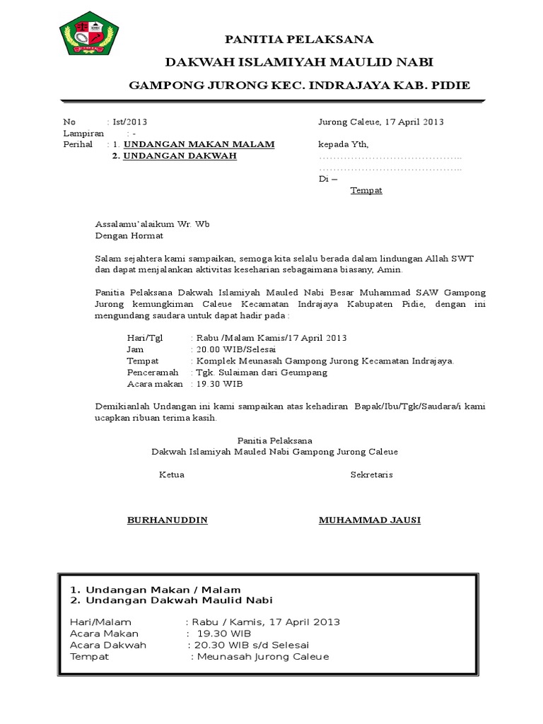 6800 Koleksi Contoh Undangan Acara Makan Makan Gratis Terbaru