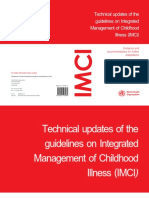 IMCI Technical Updates of The Guidelines - WHO 2005