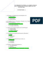 Pruebas selectivas promoción interna Cuerpo Auxiliar CCAA Canarias