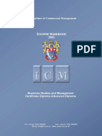 ICM Handbook Business Studies