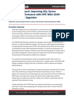 Demartek HPE MSA 2040 SQLServer Evaluation 2016-02