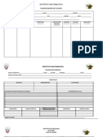 Formato Plan de clases