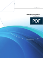 Geography Guide: First Examinations 2011