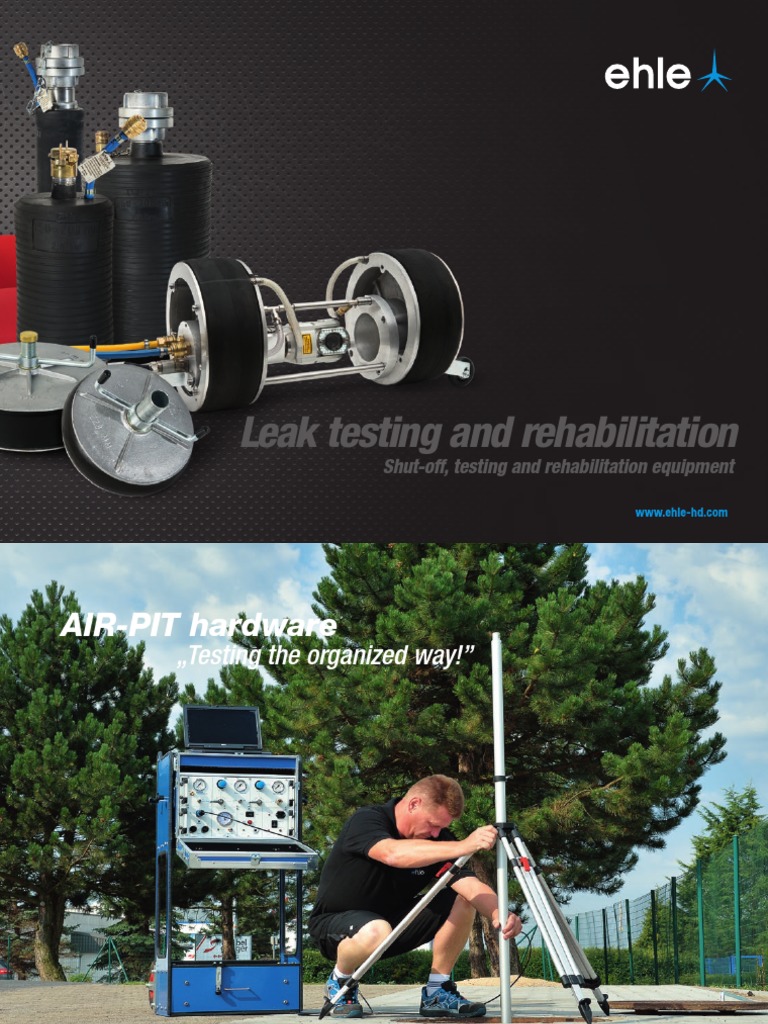 Leak Testing and Rehabilitation PDF PDF Sanitary Sewer Pipe