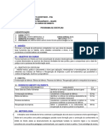 Programa de Disciplina Direito Empresarial III 2017 2