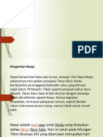 Presentasi Agama (NYEPI)