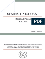 Seminar Proposal