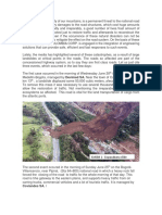 Geological Instability Threatens Colombian Road System