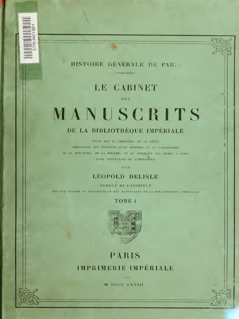 Delisle Lecabinetdesmanu01deliuoft - 