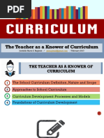 Download 1 the Teacher as a Knower of the Curriculum by Jundelle Bagioen SN355744009 doc pdf