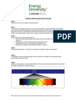 Lighting II: Defining Light Course Transcript Slide 1: Visible Spectrum