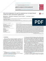 Ultra Low Temperature CO and HC Oxidation Over Cu-Based Mixed Oxides For Future Automotive Applications PDF