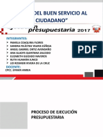 Ejecucion Presupuestal 2017