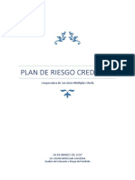 Plan de Riesgo Crediticio