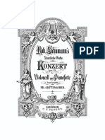 Schumann - Cello Concerto Op129 Piano Transcription