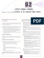 Nom031 para La Atención A La Salud Del Niño