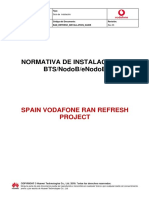 Normativa de Instalación - RAN - REFRESH v1.3 PDF