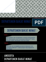 Departemen Minat Bakat