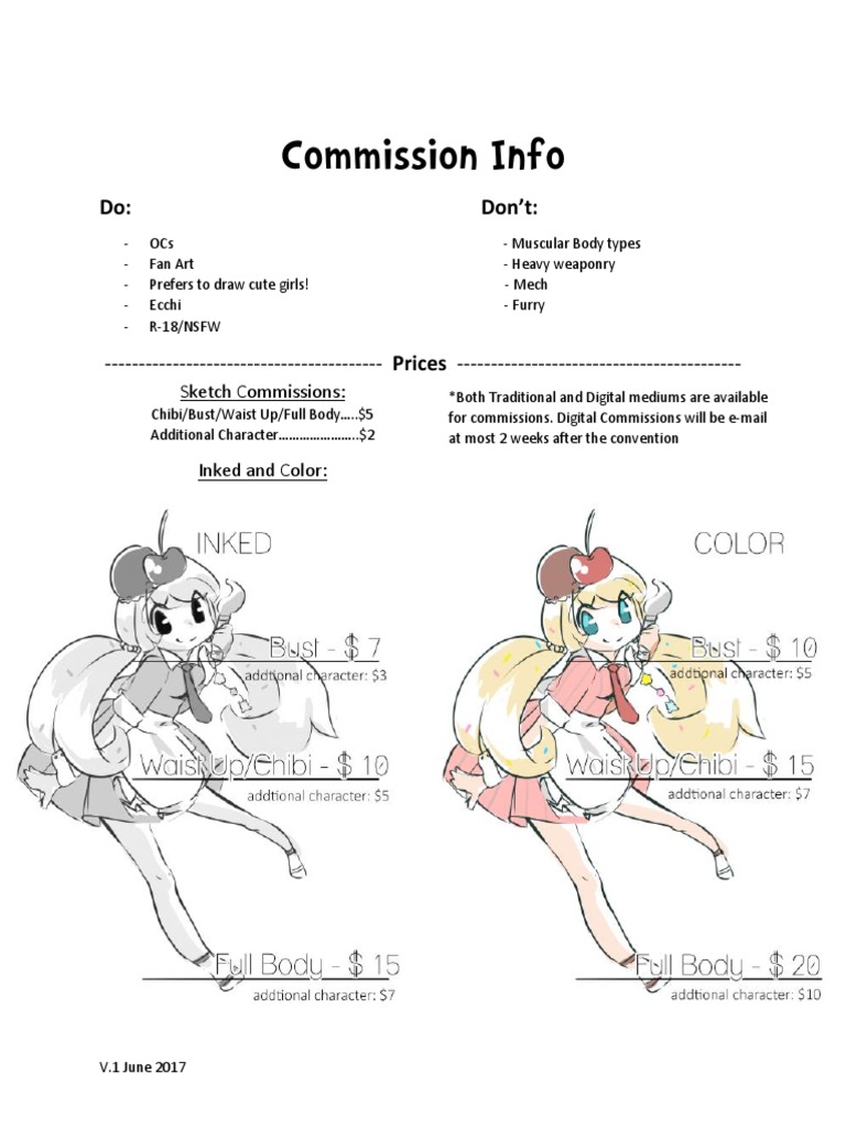 Commission Guidelines and Pricing | PDF