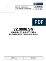 269235364 3Z0006SN 01 Manual de Ajuste Thyssenkrupp Elevadoresx