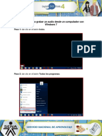 Instructivo Audio en PC