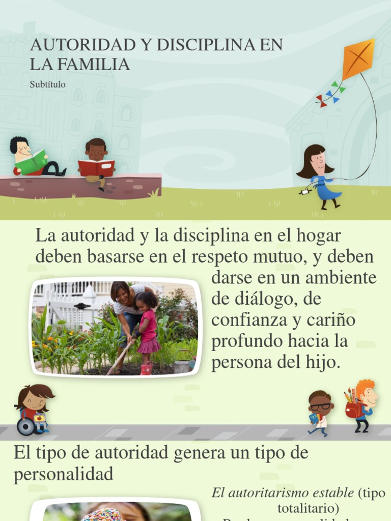 Autoridad y Disciplina en La Familia | PDF | Disciplinas | Comportamiento