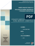 Memoria Materiales y Procesos Constructivos