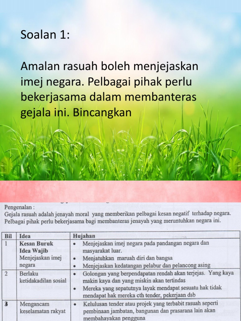 Esei Rasuah | PDF