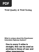 8 Weld Quality & Weld Testing