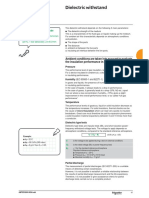 Dielectric withstand factors and design rules for high voltage equipment