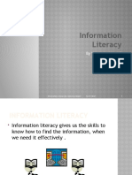 Information Literacy: by Vannessa Newell