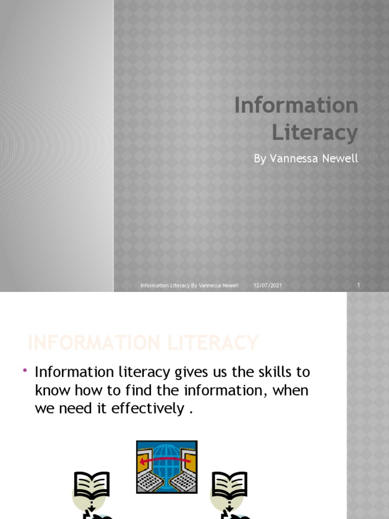 Mastering Information Literacy Skills | PDF