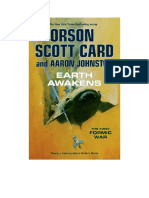 La Tierra Se Despierta - Orson Scott Card y Aaron Johnston - Primera Guerra Insectora III
