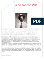 Biografía Pancho Villa