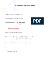 FORMULA PENGIRAAN SETIAP ASPEK SKPMg2