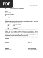 Contoh Surat Permohonan Mengikuti Diklat Contoh Surat