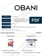 Chobani TPG Presentation PDF