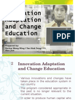 Topic 6 Innovation Adaptation and Change Education