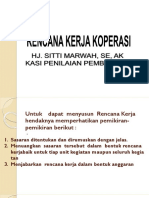 Rencana Kerja Koperasi