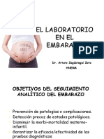 Análisis de laboratorio en el embarazo para la detección y prevención de patologías