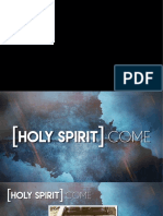 Holy Spirit Come Keynote - Week 1