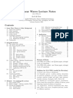 Nonlinear Waves Lecture Notes - School of Mathematical Sciences