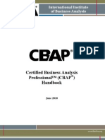 CBAP Handbook June 28 2010