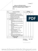 Lampiran 7 PENILAIAN PRAKTIK KLINIK PDF