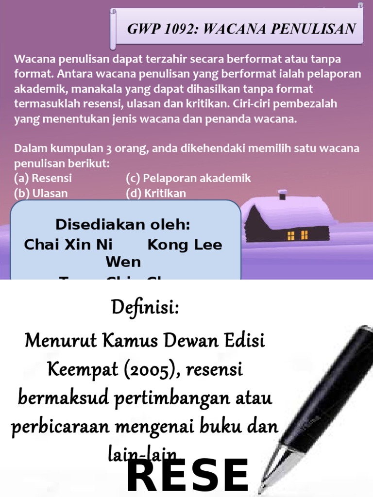 Definisi Resensi Pdf