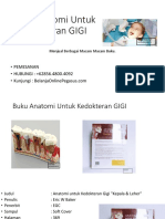 Buku Anatomi Kedokteran Gigi, Buku Anatomi Untuk Kedokteran Gigi, 085648004092