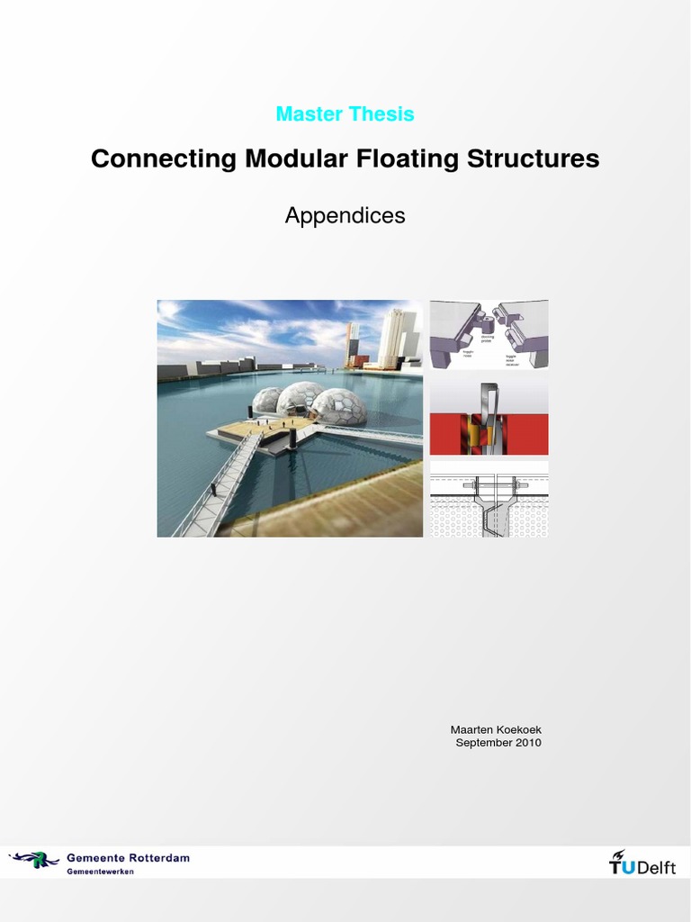Modular Floating Structures Thesis | PDF | Intergovernmental Panel On ...