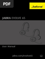 Jabra Evolve 65 Manual RevC - EN PDF