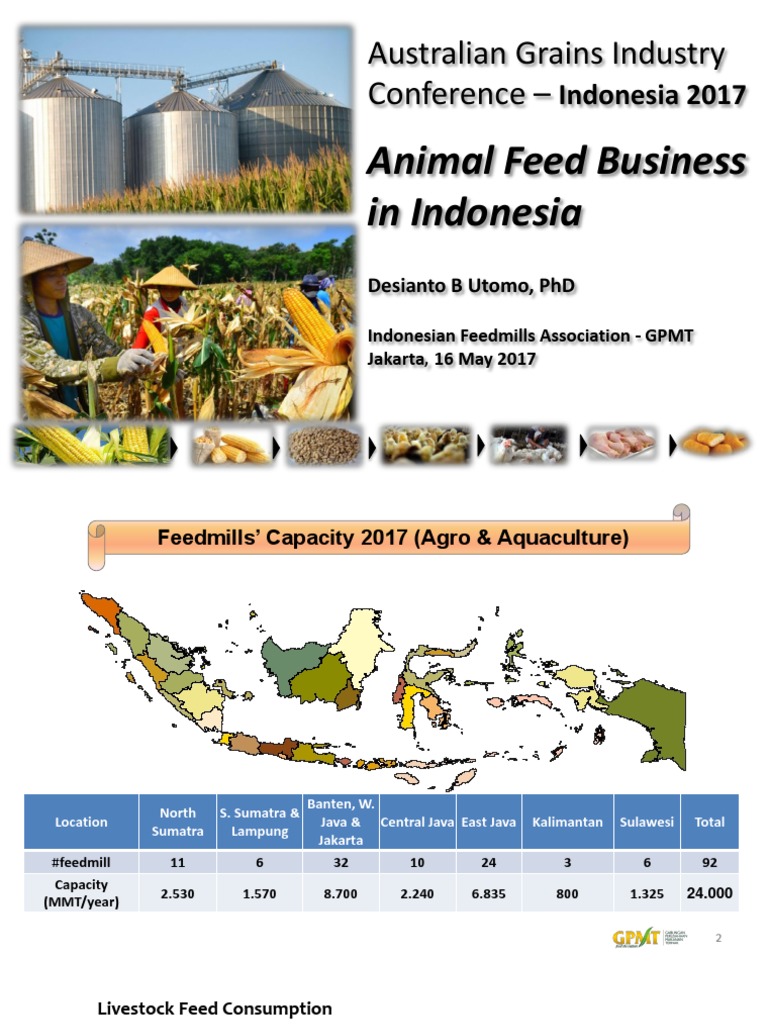 Animal Feed Business in Indonesia Australian Grains Industry